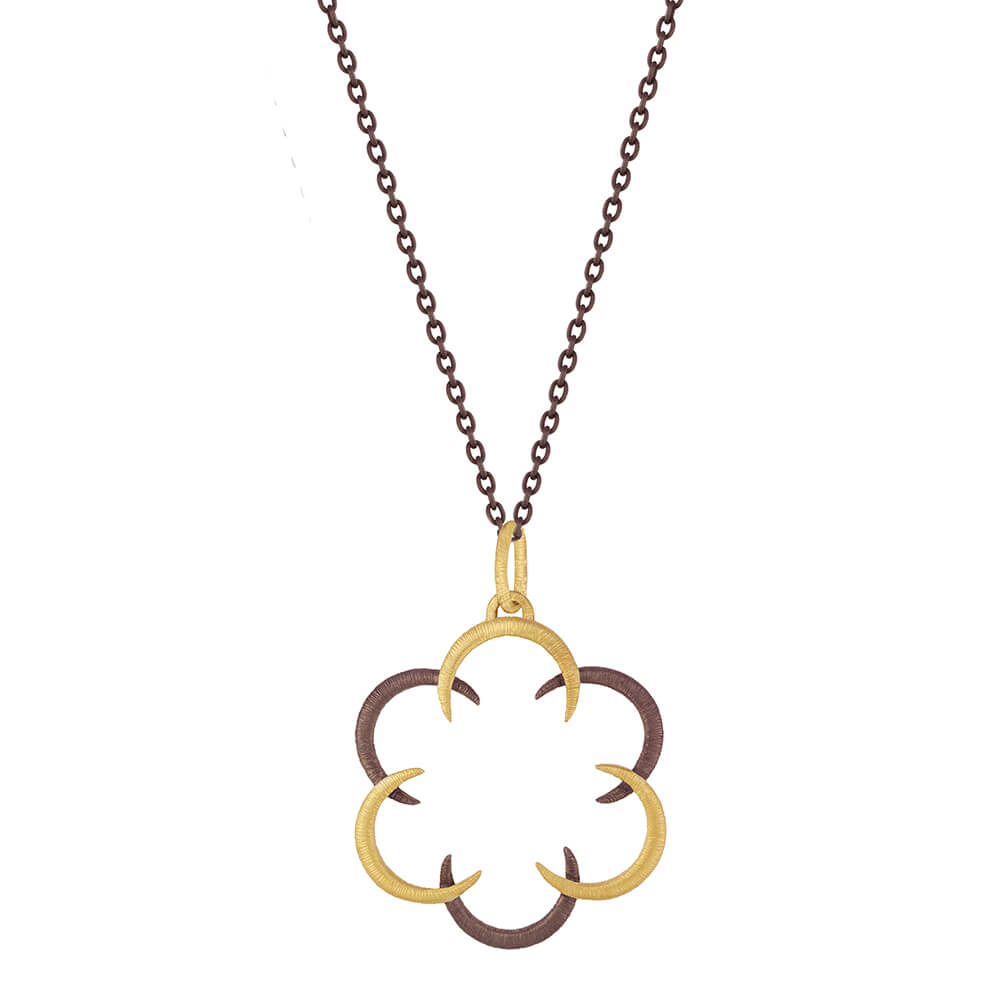 laurie-kaiser_LK5438_yellow-gold-and-blackened-silver-pendant