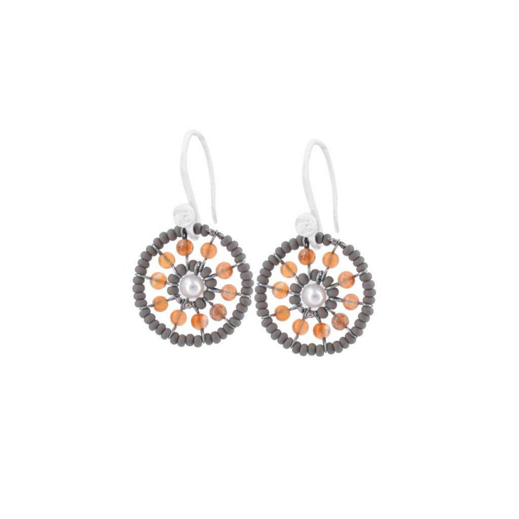 Earrings-Soleil-Pastel-Tangerine