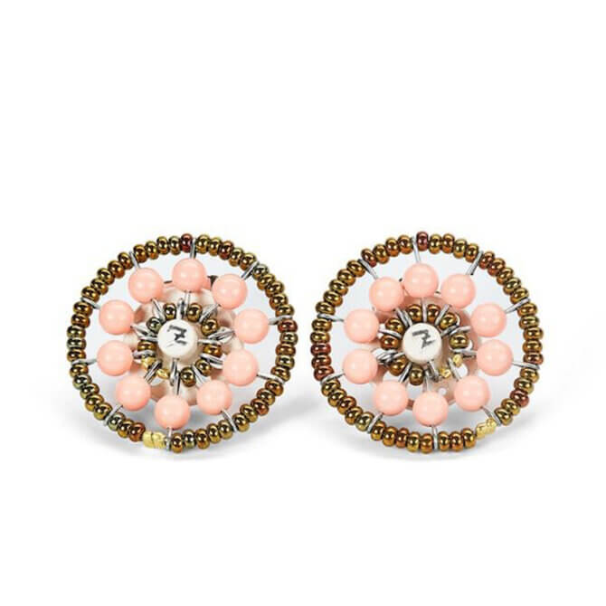Pink Coral Classic Earrings