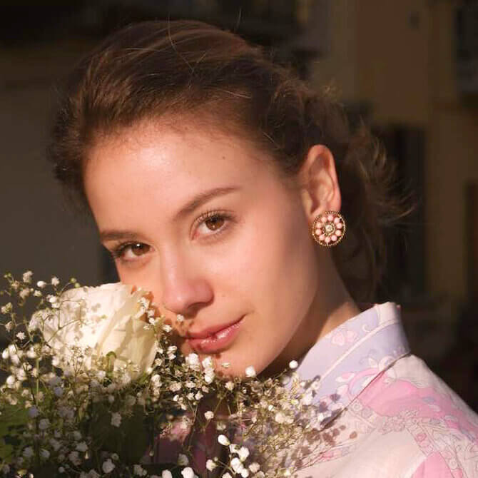 Pink Coral Classic Earrings
