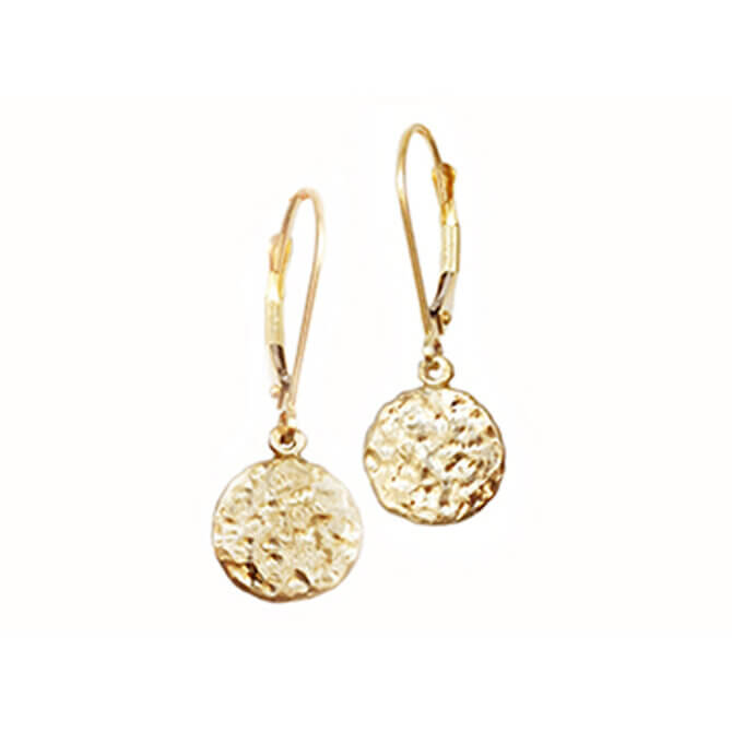 14K Round Glow Earrings