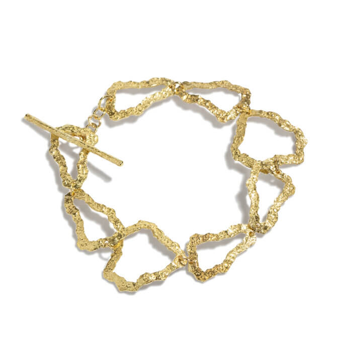 18K Sunshine Free-Form Bracelet