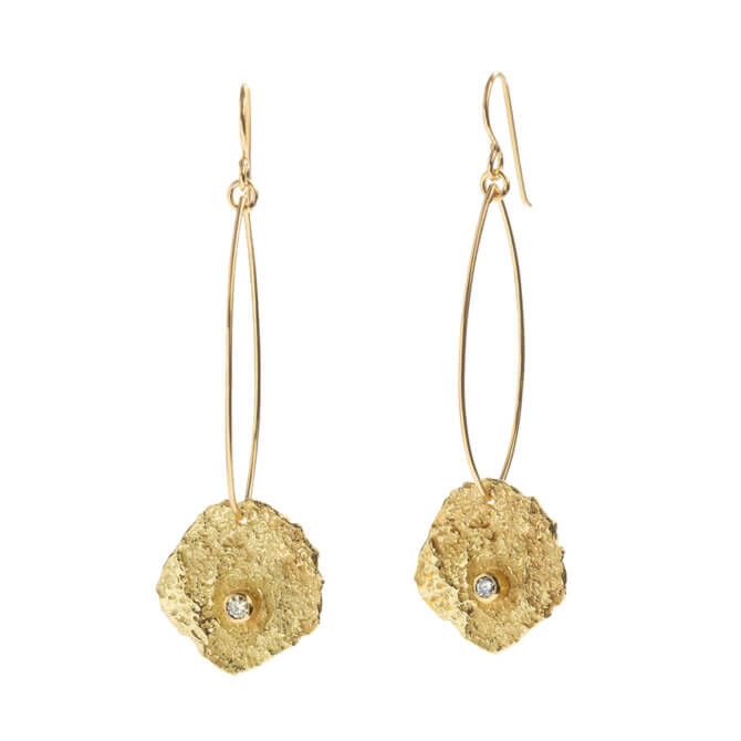 Magia 18K Gold & Diamond Earrings
