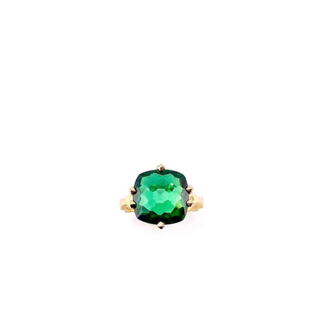 14KYG Emerald Mumbai Nights Glamour Ring
