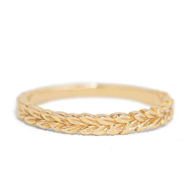 14K 2mm Meadow Band