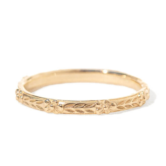 14K Flower Market Band