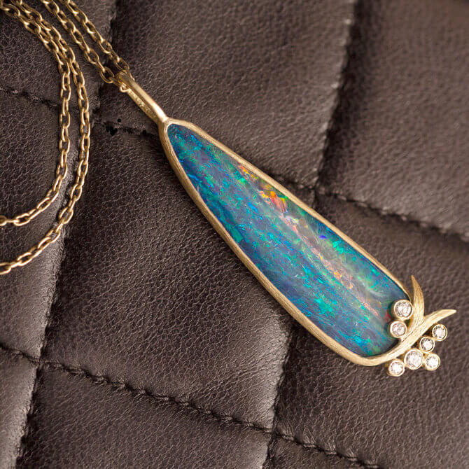 Vines and Diamonds Necklace