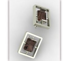 Our client brought us these stones and a picture to create a pair of cufflinks to give to a member of their wedding party.