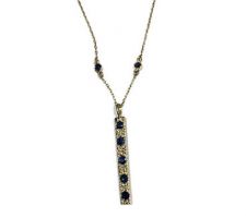 This pendant was created by Dyanne Belle who repurposed our client’s sapphires and gold.
